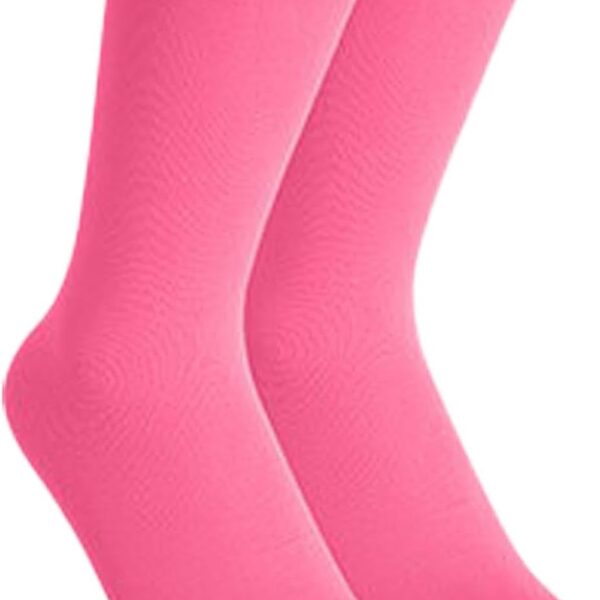 Ice Skating High Tights Solid Color Cotton Roller Skating Socks for Ice Skates Dance