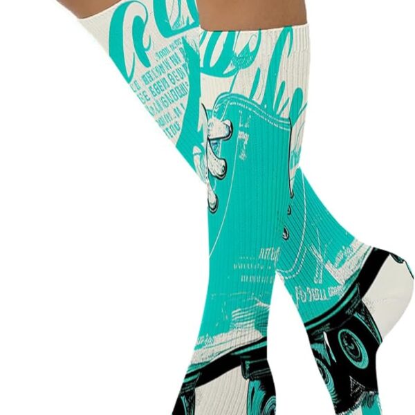 Sport Socks,Athletic Cushioned Running Performance Crew Socks For Men/Women， 681