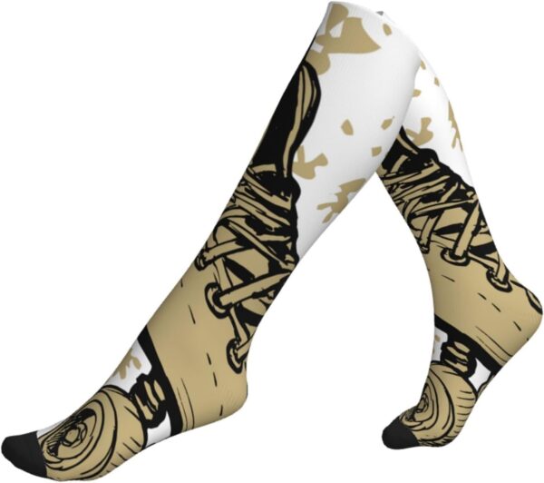 Compression Socks For Women Men Roller Skates Socks For Running Athletic Sports Nurse Travel