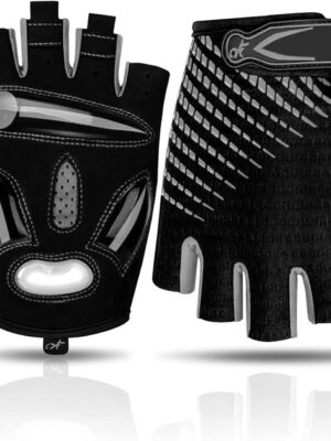 Bike Cycling Gloves for Men Women,Non-Slip Breathable 5MM Gel Pads DH Mountain Road Bicycle Gloves for MTB Biking Cycling,Workout Sports