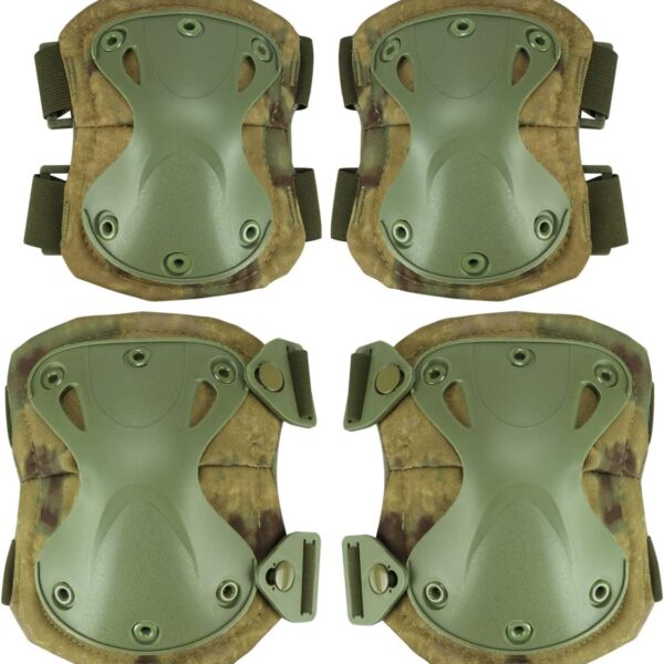 Tactical Combat Knee & Elbow Protective Pads Set for Outdoor  Paintball Game Cycling Safety Skateboarding Gear Skates Knee Protection Guard Pads