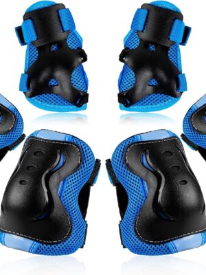 Kids/Youth Knee Pad Elbow Pads Guards Protective Gear Set for Roller Skates Cycling Bike Skateboard Inline Skatings Scooter Riding Sports
