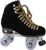 Roller Skates - Fun and Fashionable Womens Roller Skates | Black Suede