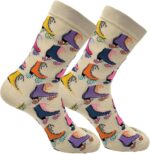 Women's Cute Funny Novelty Casual Cotton Crew Socks For Men Women Gifts